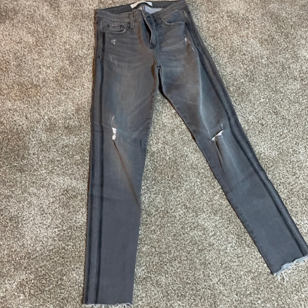 Grey flying monkey jeans. Stretchy and comfy